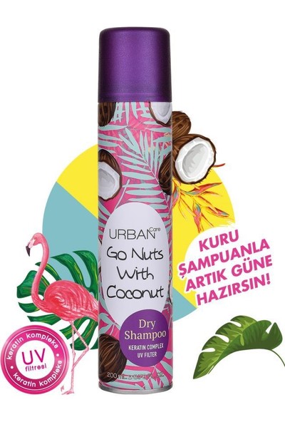URBAN Care Dry Shampoo Go Nuts With Coconut 200 ml