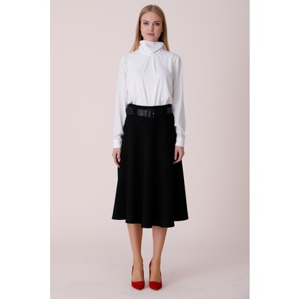 Bayan Kloş Etek Kışlık 780 Siyah Cepli Astarsız 70 cm Boyunda modelleri