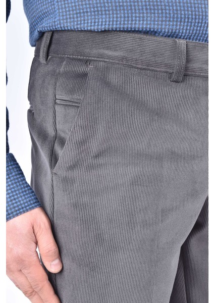6016 Polarlı Kadife Pantolon/gri/46 modelleri