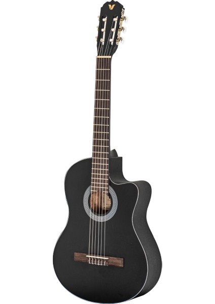 VG250 C Bk Cutaway Klasik Gitar Siyah