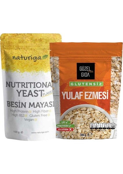 Nutritional Besin Mayası Glutensiz Yulaf Ezmesi Seti