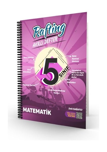 5. Sınıf Matematik Rafting Akıllı Defter