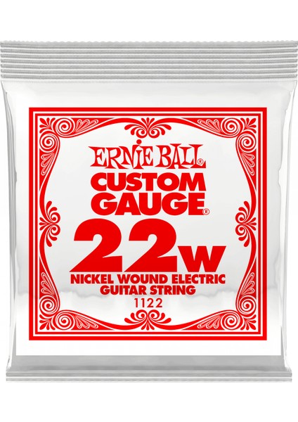 Ernıe Ball P01122 Nikel Sargılı Tek Elektro Gitar Teli