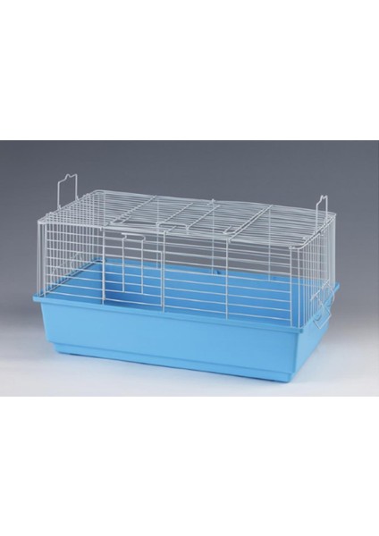 Ginepig Tavşan Kafesi R2407 (Beyaz) 59 x 36 x 30 cm