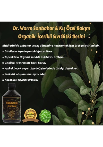 Sonbahar & Kış Özel Bakım Organik İçerikli Sıvı Bitki Besini (Bitkilerinizi Kış Dönemine Hazırlar ve Kışın Olumsuz Etkilerinden Korur) fiyatları