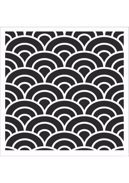 HD156 Home Dekor Stencil 45X45