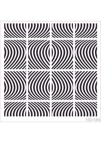 HD144 Home Dekor Stencil 45X45