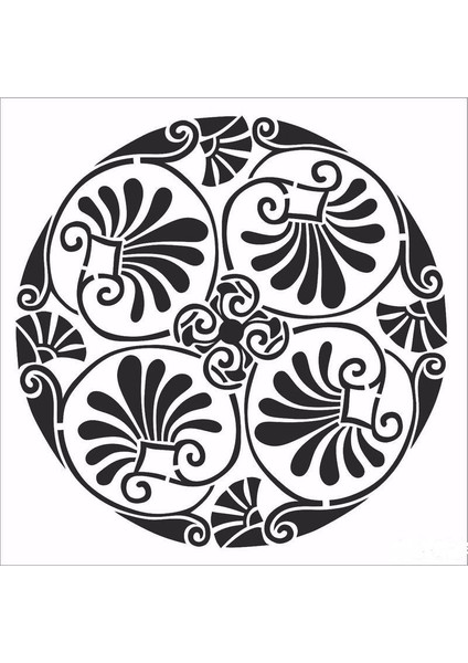 HD115 Home Dekor Stencil 45X45