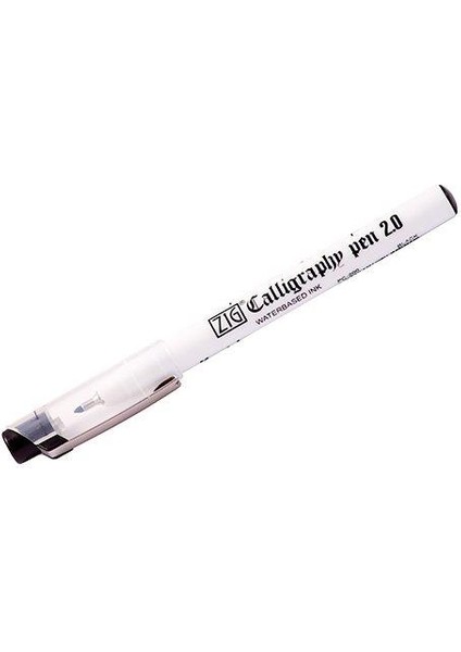 Calligraphy Pen Yan Kesik Kaligrafi Kalemi 2.0 mm Siyah