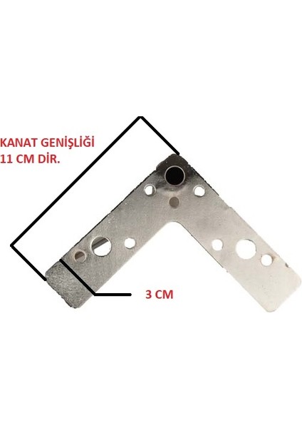 Telli Ayak   Koltuk    Kanepe   Çekyat   Sehpa Ayağı   Krom Renk   20 cm   6 Adet