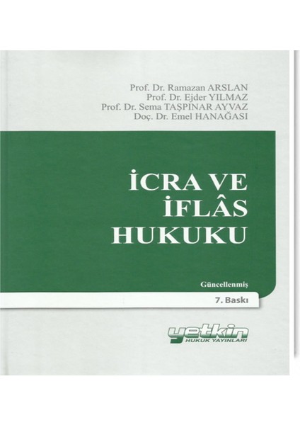 Icra ve Iflas Hukuku 7.baskı -Ejder Yılmaz fiyatları