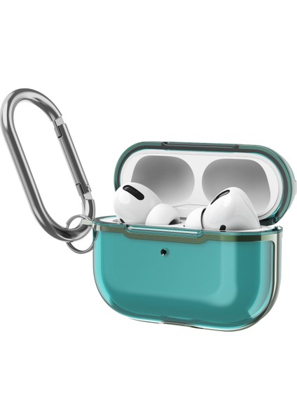 Airpods Pro Için Kulaklık Koruyucu Kabuk (Şeffaf Yeşil) (Yurt Dışından) fırsatları