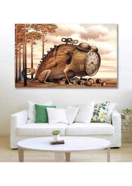 50X70 Zaman Duvar Kanvas Tablo