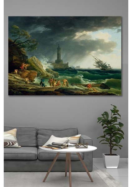 70X100 Kaçış Rönesans Duvar Kanvas Tablo