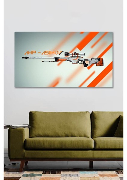 100X140 Dekoratif Awp Duvar Kanvas Tablo