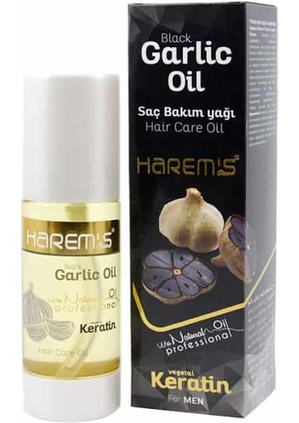 Kozmetik Garlic Oil Siyah sarımsaklı Saç Bakım Yağı 100 ml