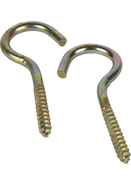 Çengelli Piton Vida 21X80 10 Adet + Dübel