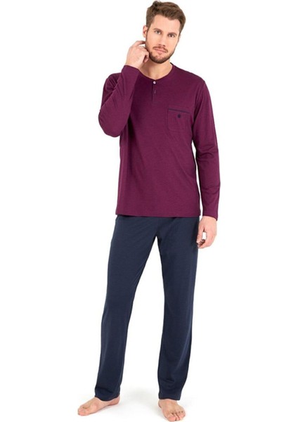 30723 Erkek Uzun Kollu Pijama Takımı