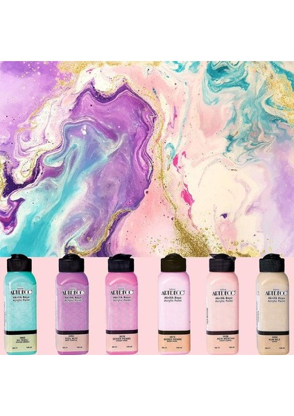 Sempatik Renk Akrilik Boya 140 ml x 6'lı