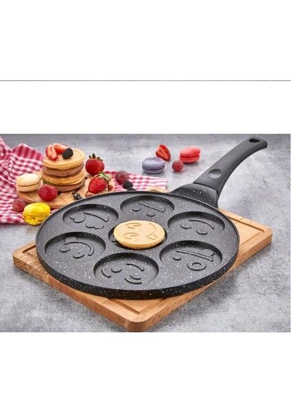 Emoji Döküm Pancake 26 cm.