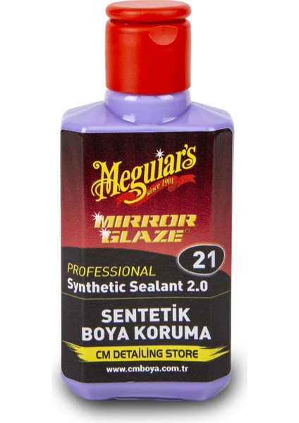 21 Wax / Su Tutmayan Boya Koruma Mirror Glaze 100GR