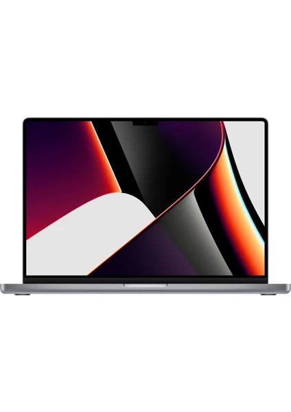 MacBook M1 Pro Çip 16GB 1TB SSD macOS 16" QHD Taşınabilir Bilgisayar Uzay Grisi MK193TU/A