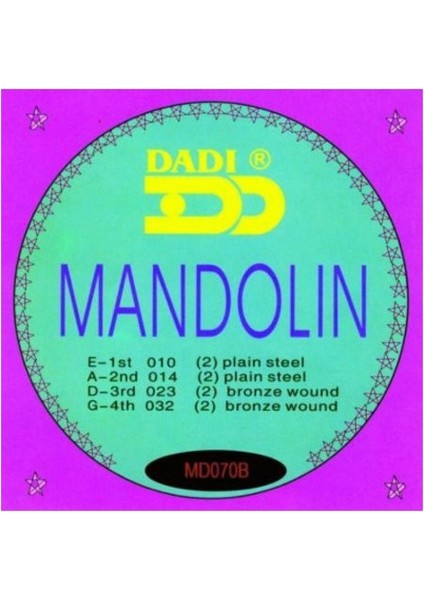 MD070B Bronz Mandolin Teli