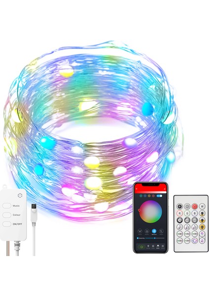 Akıllı LED Peri Işıkları 5m 16.4ft 50 LED (Yurt Dışından)