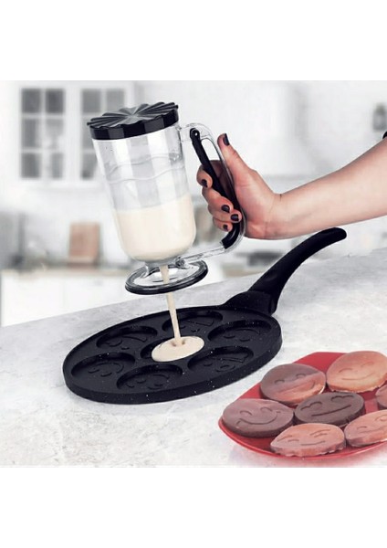 Hamur Porsiyonlayıcı Hamur Dağıtıcı Pankek Makinası