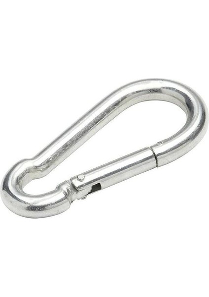 10 Adet Karabina Yaylı Galvanizli 6 mm
