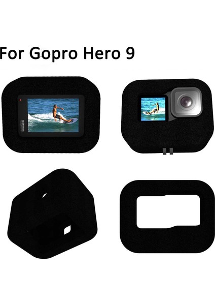 Hero 9 Uyumlu Kamera Koruyucu Kılıf Çerçeve (Yurt Dışından)