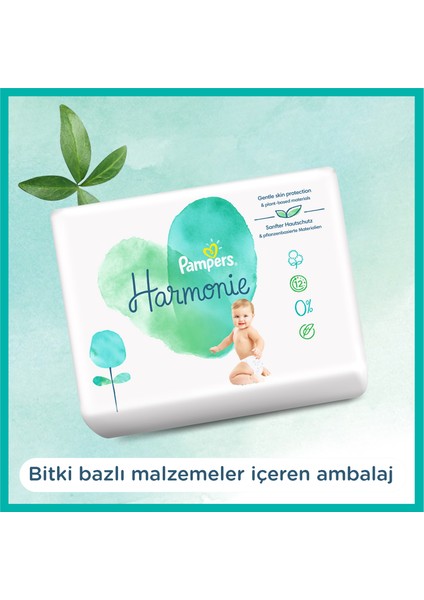 Harmonie Bebek Bezi 3 Beden 22 Adet