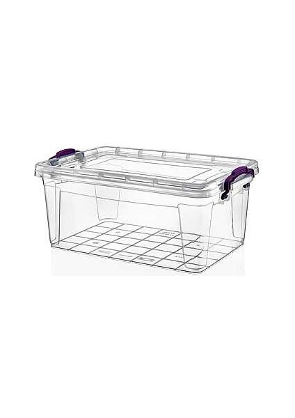4 Adet Poly Time Kiler Saklama Kabı Multibox 5.1 Lt E503