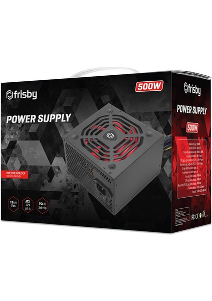 Frısby FR-PS50F12B  500W Power Supply