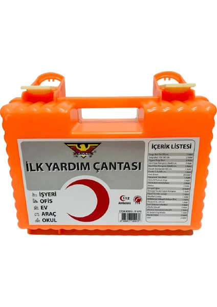 İY 070 İlk Yardım Çantası, İlkyardım Seti