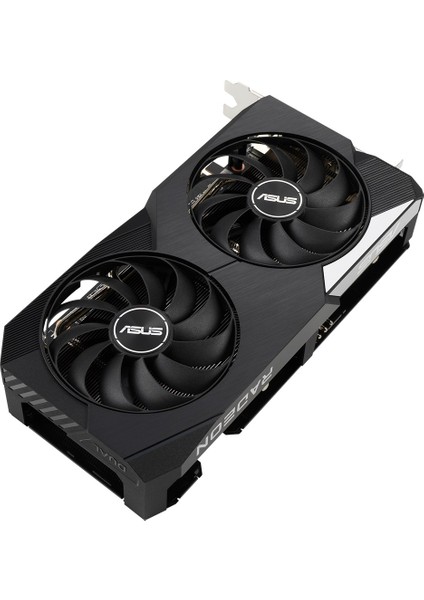 ASUS RADEON DUAL RX 6600 8GB 128bit GDDR5 2491Mhz OC  HDMI 3xDP (DUAL-RX6600-8G) EKRAN KARTI