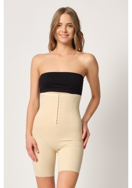 Ten Emay 2832 Yüksek Bel Balen Destekli Agraflı Lazer Korse modelleri