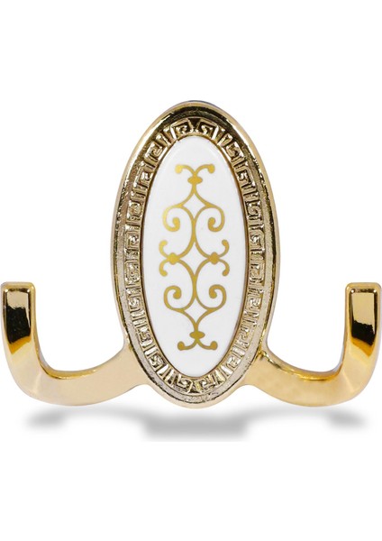 Seçil Vestiyer Duvar Askısı Dolap Elbise Askılığı Gold Askı