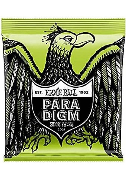 Ernıe Ball P02021 Paradigm Regular Slinky 10-46 Elektro Gitar Tel Seti