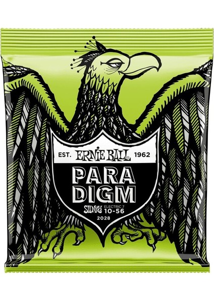 Ernıe Ball P02028 Paradigm 7 Telli Regular Slinky 10-56 Elektro Gitar Tel Seti