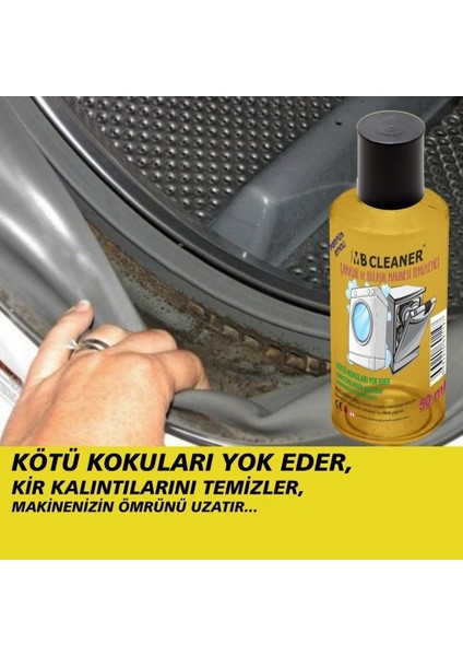 Çamaşır ve Bulaşık Makinesi Temizleyici 50 ml 6'lı
