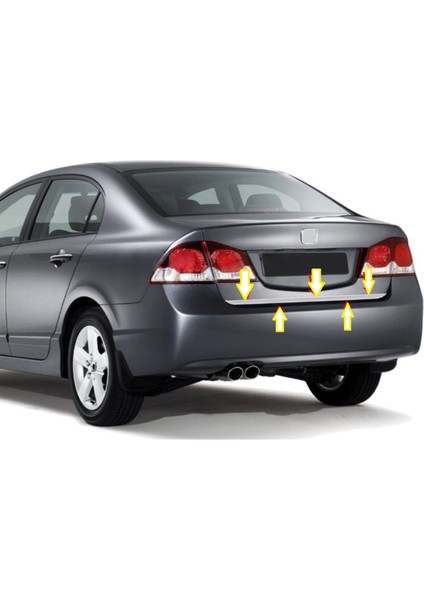 Honda Civic Fd6 Çıta Bagaj Kaplama 2007-2011 modelleri