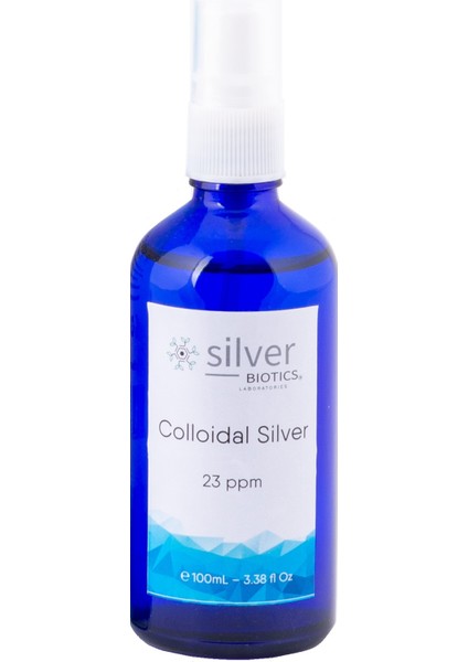 23 Ppm 100 ml Cam Şişe Sprey 5'li Set Hydrasense Kolloidal Gümüş Suyu Spreyi fırsatları