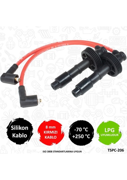 1275603 - Volvo S40 1.6 1.8 2.0 - V40 - Buji Kablosu