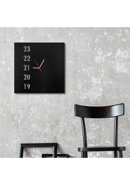 W'clock Dekoratif Duvar Saati - Minimal Tasarımlar