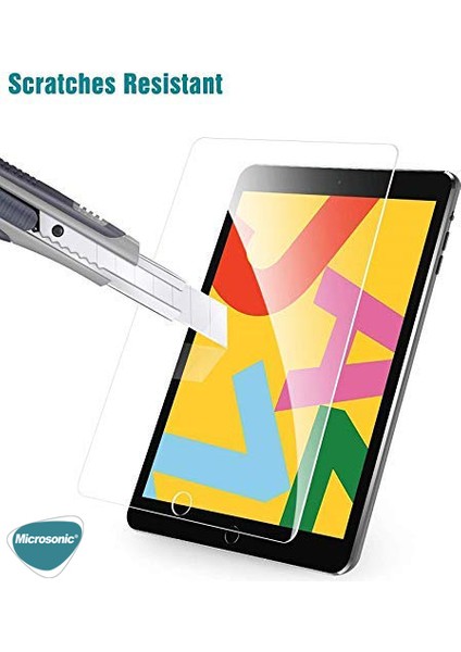 Apple iPad 10.2'' 9. Nesil (A2602-A2604-A2603-A2605) Tempered Glass Cam Ekran Koruyucu