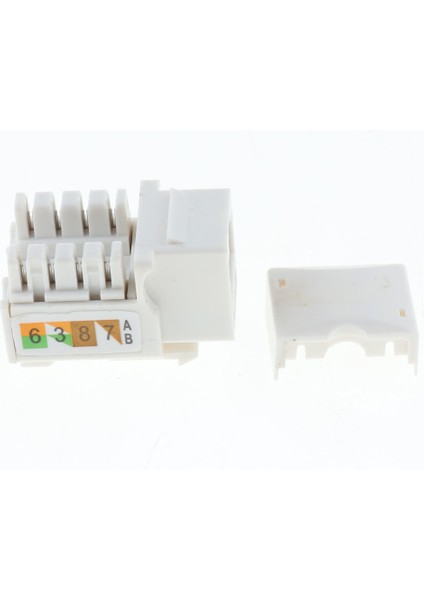 10 Adet Kedi 6 / 5e Keystone Ethernet Ağ Lan Ağ Modülü 8P8C (Yurt Dışından) fırsatları