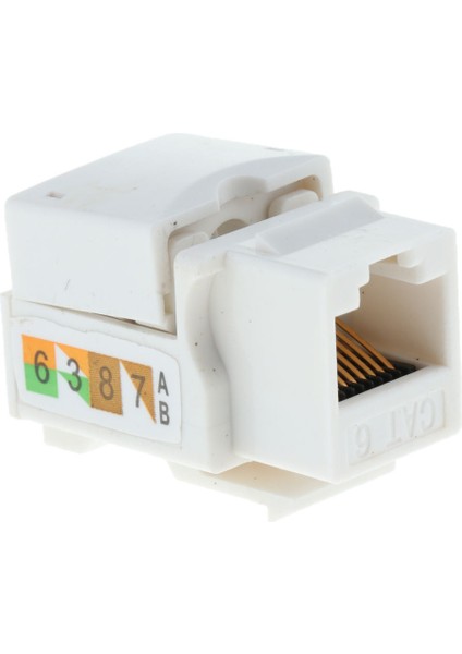 10 Adet Kedi 6 / 5e Keystone Ethernet Ağ Lan Ağ Modülü 8P8C (Yurt Dışından) indirimleri