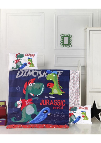 Bebek Uyku Seti %100 Pamuk / Dino