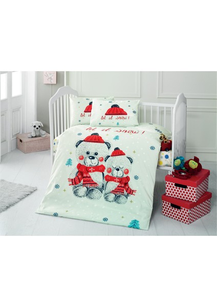 Komfort Home Bebek Uyku Seti %100 Pamuk / Snow